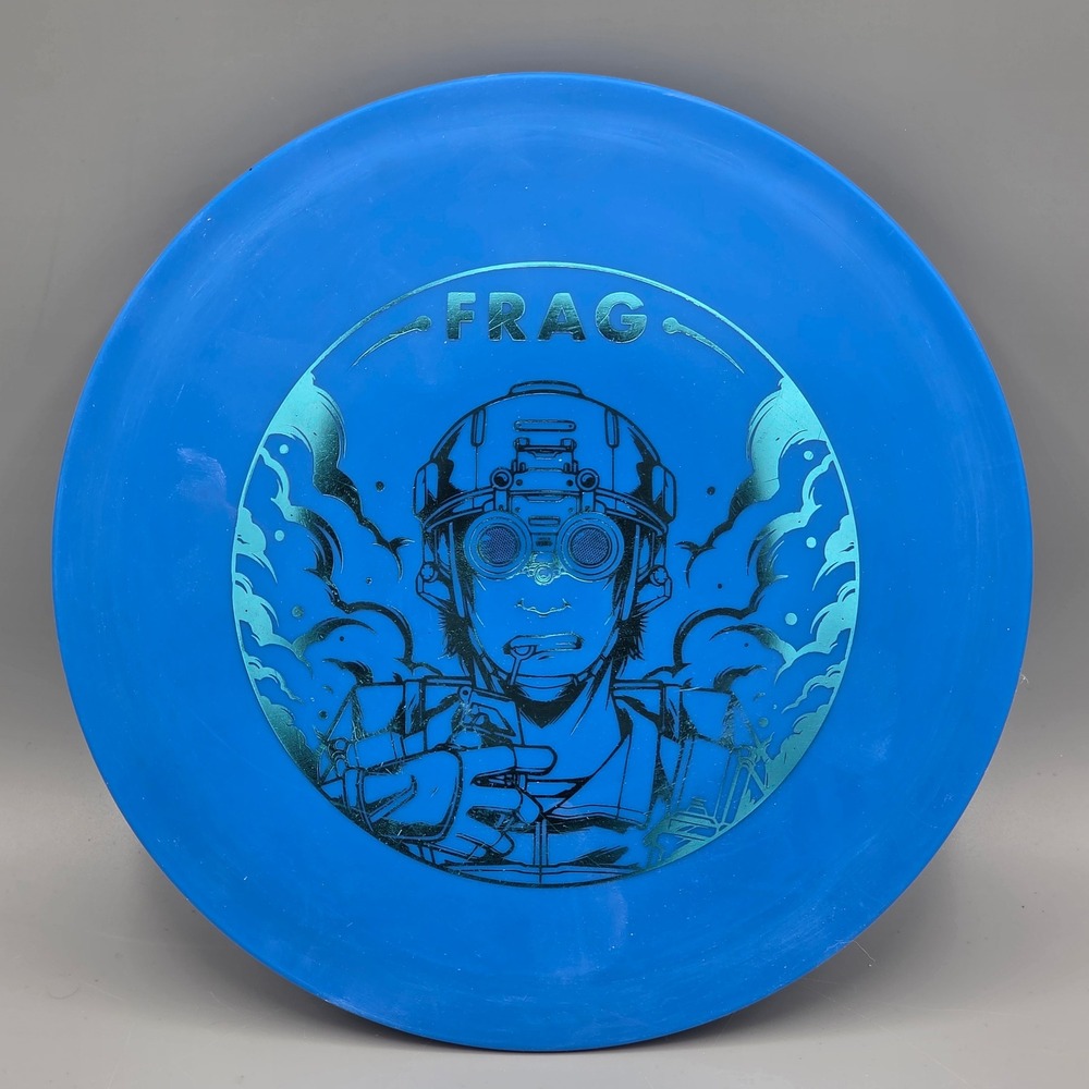 Doomsday Discs Frag Midrange 175g Blue Overstable Disc Golf Utility Disc